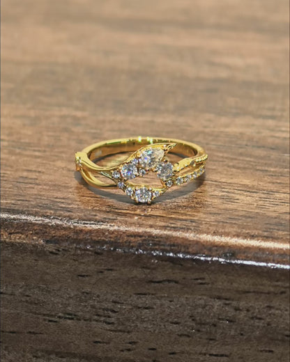 Rafayel - Engagement Ring | Coiled Devotion (Gold Finish)