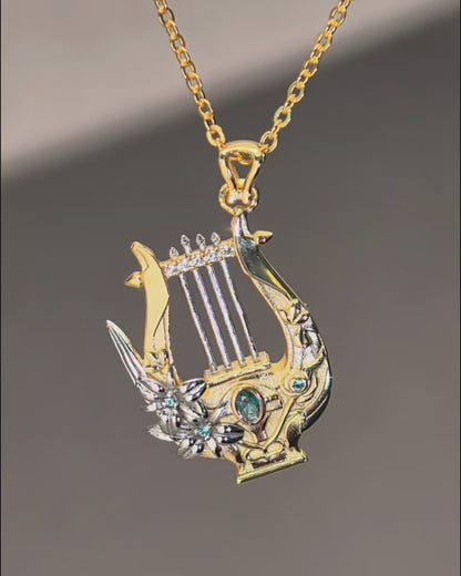 Genshin - Venti's Lyre Necklace