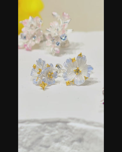 Xavier - Forget Me Not Earrings